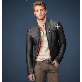 Veste Belstaff en Cuir Pour Homme Pas Cher